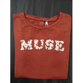 Tee-shirt à insciption Muse