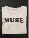 Tee-shirt à insciption Muse