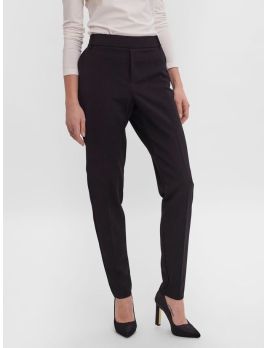 Pantalon taille mi haute