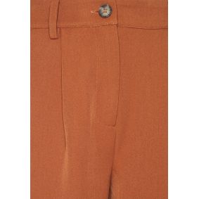 Pantalon carotte terracotta