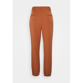 Pantalon carotte terracotta