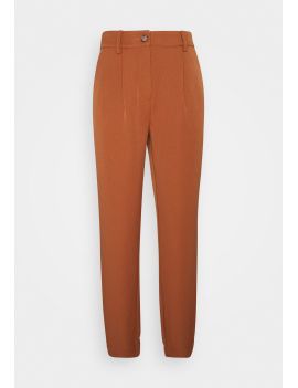 Pantalon carotte terracotta
