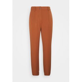 Pantalon carotte terracotta