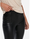 Legging en simili cuir