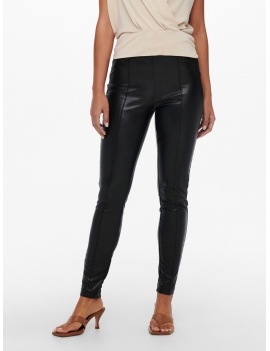 Legging en simili cuir