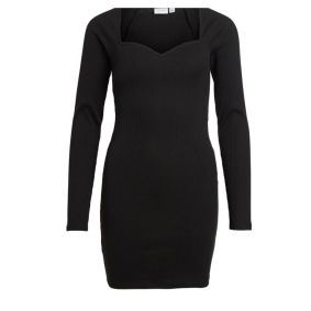 Robe noir longueur midi