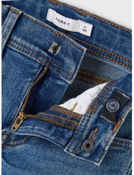 Jeans slim taille ajustable