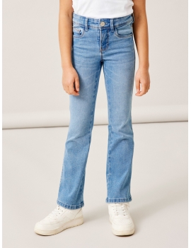 Jeans skinny bas évasé