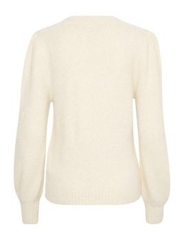 Pull en maille encolure en V