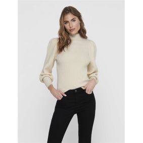 Pull en maille col cheminé