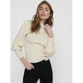 Pull en maille col cheminé