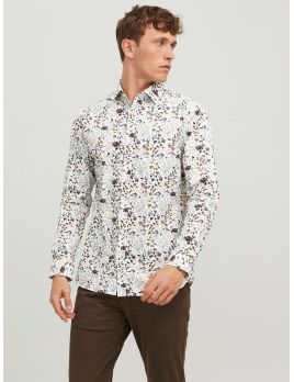 Chemise coupe slim imprimé