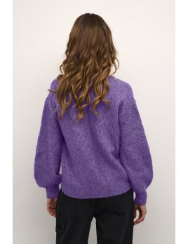 Pull en laine encolure en V