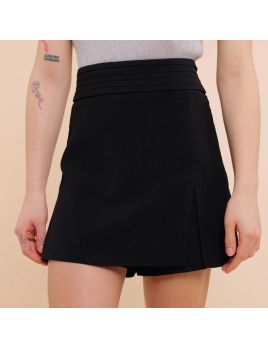 Jupe-short taille haute