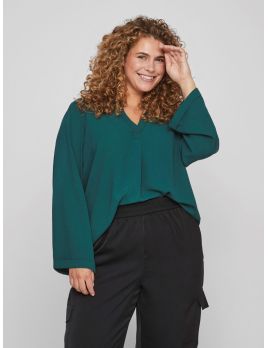 Blouse fluide vert