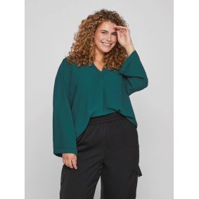 Blouse fluide vert