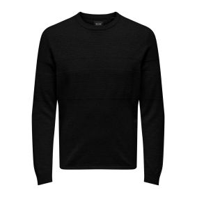 Pull en maille col rond