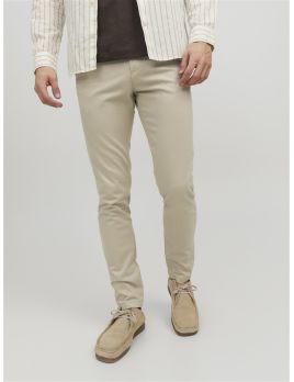 Pantalon chino beige