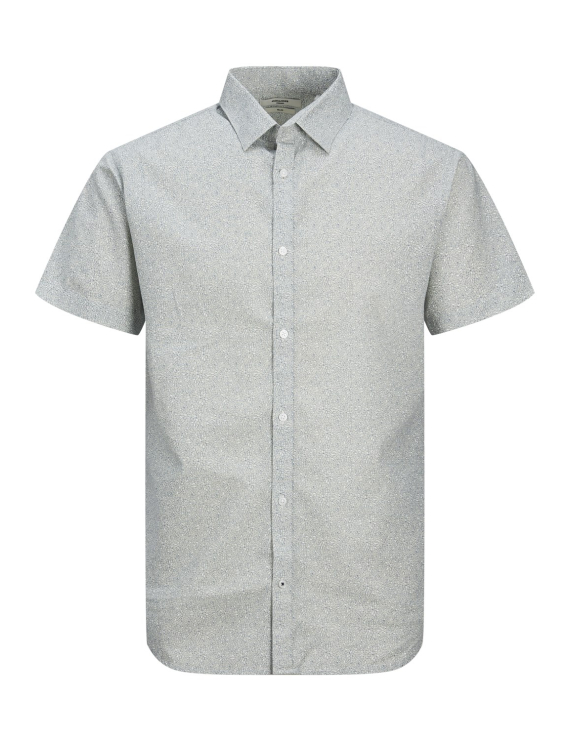 Chemise fleuri manches courtes homme