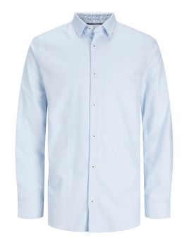 Chemise bleu ciel coupe confort