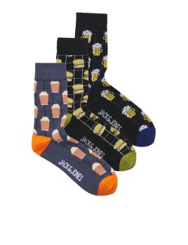 Pack chaussettes homme à motifs