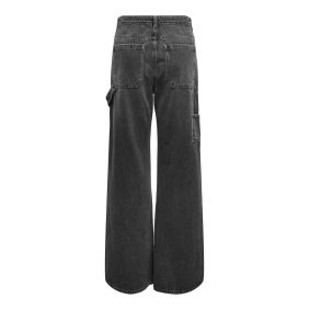 Jeans gris  wide legs