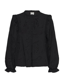 Chemise fluide noire