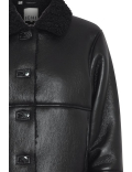 Veste courte noir style bombardier