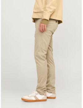 Pantalon chino homme beige