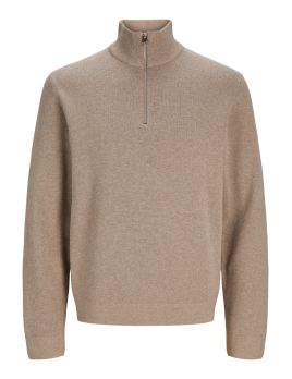 Pull en maille col montant