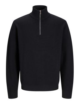 Pull en maille col montant