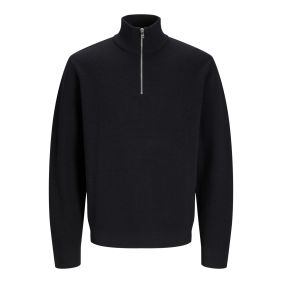 Pull en maille col montant