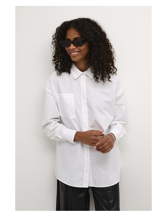 Chemise blanche oversize