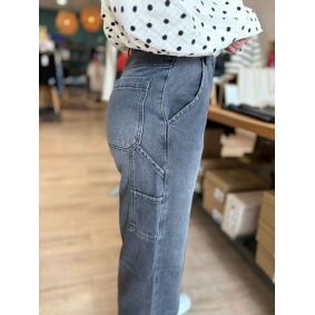 Jeans gris  wide legs