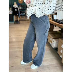 Jeans gris  wide legs