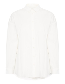 Chemise blanche ample en coton