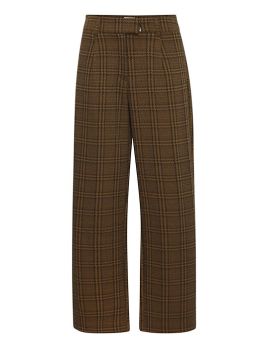 Pantalon imprimé jacquard