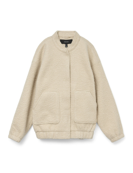 Veste bombers beige