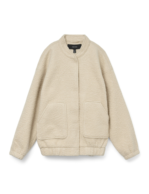 Veste bombers beige