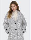 Manteau bouclette gris