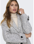 Manteau bouclette gris