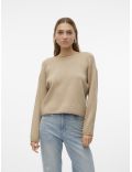 Pull en maille col rond