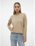 Pull en maille col rond