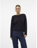 Pull en maille col rond