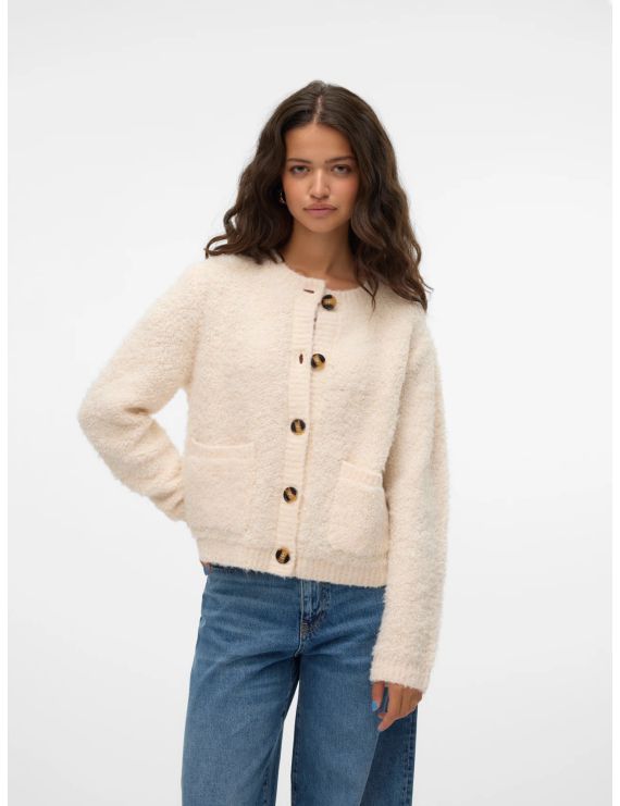 Cardigan moumouth beige