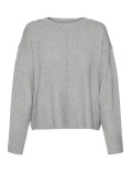 Pull en maille gris