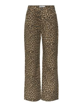 Jean imprimé leopard