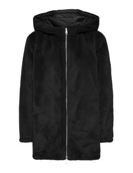 Parka noir réversible