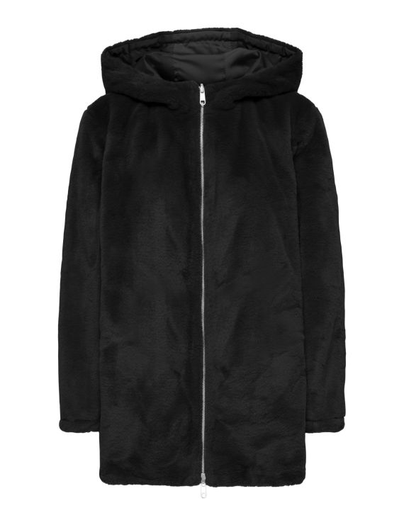 Parka noir réversible