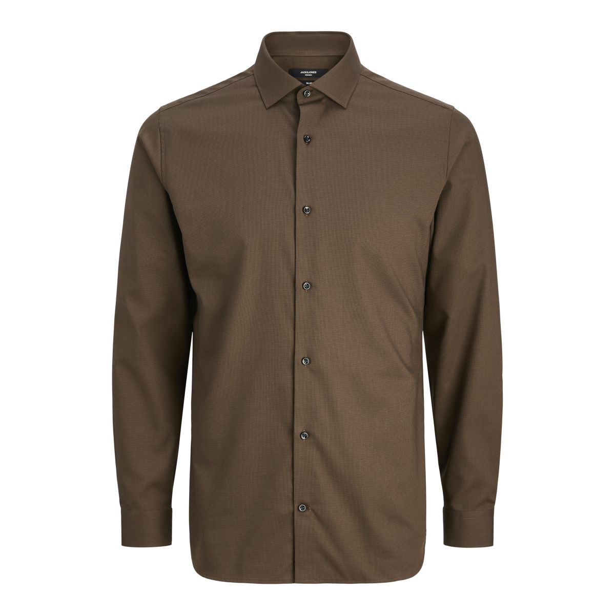 Chemise homme slim fit chocolat